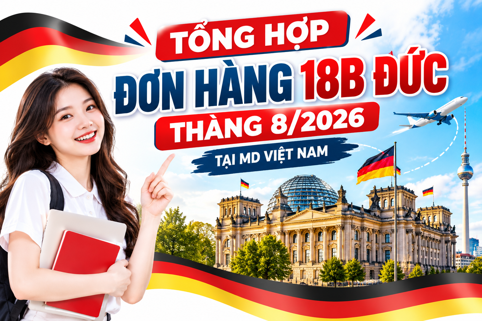 TỔNG HỢP ĐƠN HÀNG 18B ĐỨC THÁNG 8/2026 TẠI MD VIỆT NAM