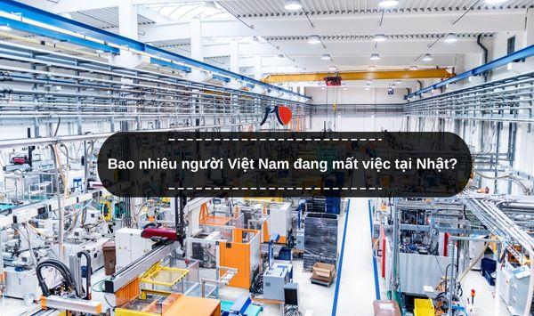 Bao nhiêu người Việt Nam đang mất việc tại Nhật?