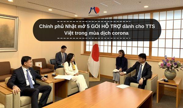Chính phủ Nhật mở 5 GÓI HỖ TRỢ dành cho TTS Việt trong mùa dịch corona