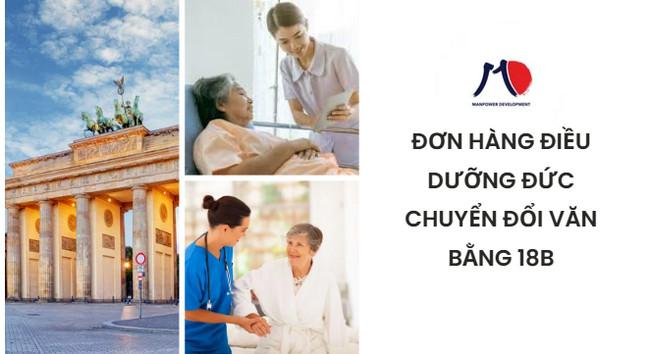 Đơn Hàng Điều Dưỡng Đức Chuyển Đổi Văn Bằng 18B – Cơ Hội Làm Việc Và Định Cư Tại Châu Âu