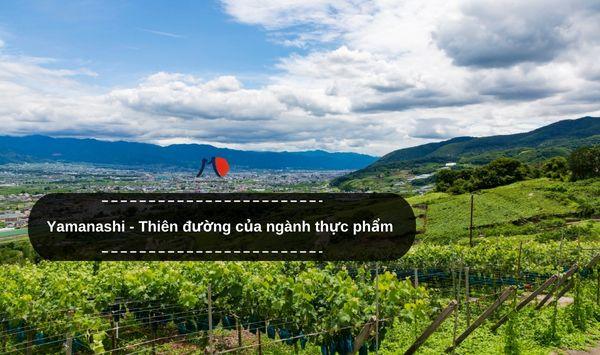 Yamanashi - Thiên đường của ngành thực phẩm